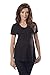 Comfortable 2in1 Maternity and Nursing Top Tunic Size 8 10 12 14 16 18 Variety of Colours 7042 (UK 10, Black)