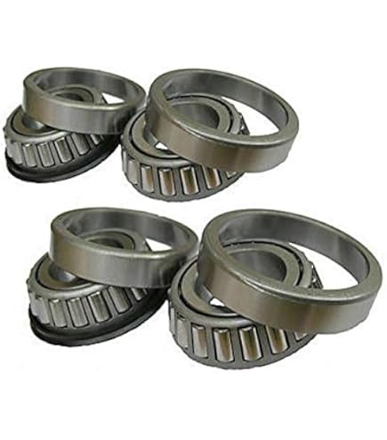 Trailer Bearing Kits, Pack Of 2 Boat Trailer Axle Bearing Kits, LM11949 LM11910 LM67048 LM67010