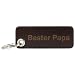 Produktbild HUNTON Leder Schlüsselanhänger Papa Gravur Papa der Welt - Papa Geschenkideen Papa Werden erzähl Mal, Geschenk, Vatertag, Geburtstagsgeschenk Schlüsselring Leder Schlüsselanhänger