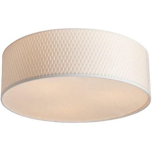 Ikea Alang Deckenleuchte In Weiss Durchmesser 45cm Amazon De Beleuchtung