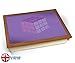 Produktbild Rubiks Cube Retro Game Cushion Lap Tray Kissen Tablett Knietablett Kissentablett - Holz Effekt Rahmen