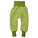 Cosilana - Baby Trousers Wool-Fleece16-24 months (Height 34-36) (86/92), Light Green-Melange, 100% Organic Merino Wool
