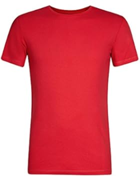 oodji Ultra Herren Gerades Tagless T-Shirt Basic