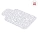 Cambrass Nappy Changer Travel Mat (64 x 42 cm, Star Grey)