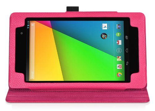 DONZO Wallet Cinema Tablet Tasche für Asus Nexus 7 II 90NK0081-M00370 Pink - 5