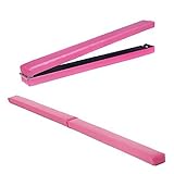 Fun!ture Pink Faux Leather Folding Gymnastics Training Balance Beam