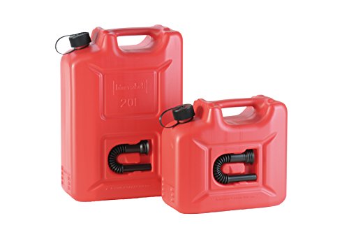 hünersdorff 802060 Kraftstoff-Kanister Profi, Rot, 20 L - 2