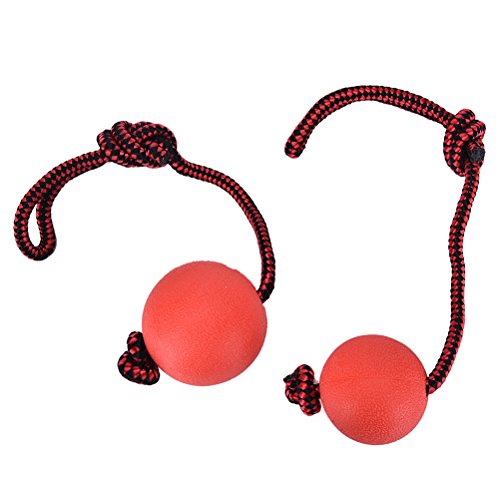 Waterstone-Rubber-Dog-Ball-Launcher-Elastic-Solid-Pet-Chew-Training-Exercise-Reward-Toy-with-Rope