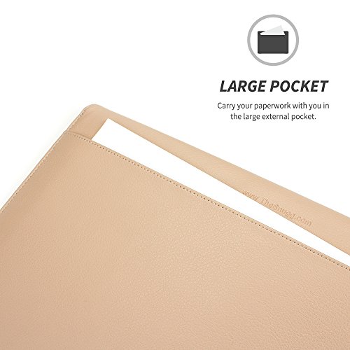 Macbook Pro 15 Sleeve (Beige), Snugg – Hülle mit lebenslanger Garantie für Macbook Pro 15 - 3