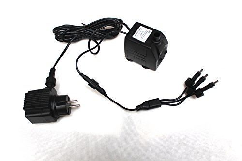 Gartenbrunnen „Baumstamm“ 120 cm mit LED Beleuchtung Springbrunnen Brunnen NEU - 5