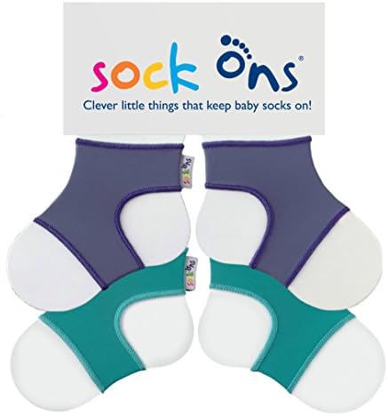 Clever Little Things That Keep Baby Socks On! - 6-12 Months - TWIN PACKS (2 pack)