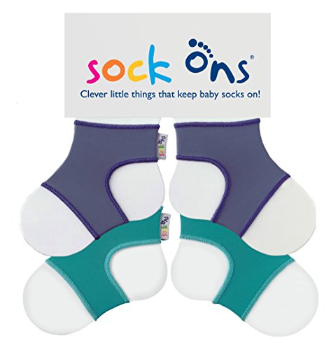 Clever Little Things That Keep Baby Socks On! - 6-12 Months - TWIN PACKS (2 pack)