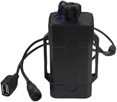 Multi-function Waterproof 18650 Battery Case for Bike Light Bicycle Lamp Power Bank Box for Phones with DC USB Dual Ports