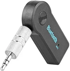 Wireless 3.5Mm Jack Car Bluetooth Music Receiver Transmitter with Inbuilt Microphone Stereo Audio Output
