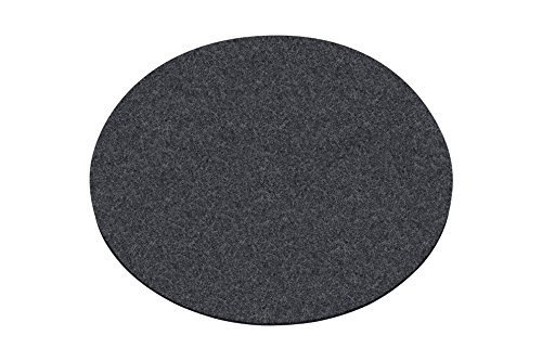 Preisvergleich Produktbild Metz Filzuntersetzer rund 35cm anthrazit
