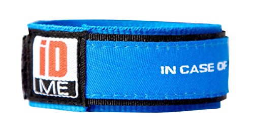 IDME Kids Safety ID Band (Blue)