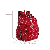 YuHan Baby Wickeltasche Reisen Rucksack Handtasche, großes Fassungsvermögen, Isolierung, Passform für Kinderwagen, Windelrucksack - 3