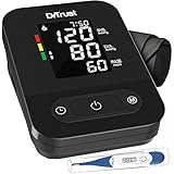 Dr Trust USA Digital Smart Dual Language Talking Automatic Electronic Blood Pressure Monitor Machine (Black)