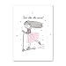 Produktbild Rosa Mädchen Roller Kunst Leinwand Malerei Nordic Poster Bild Kinderzimmer Kindergarten Dekoration 50x70 cm