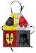 Produktbild Muccum Superhero Apron Masks for Disguise of Heroes for Evil Fun Cartoon Funny Retro Art Prints Unisex Kitchen Bib Apron with Adjustable Neck for Cooking Baking Gardening Red Grey Yellow
