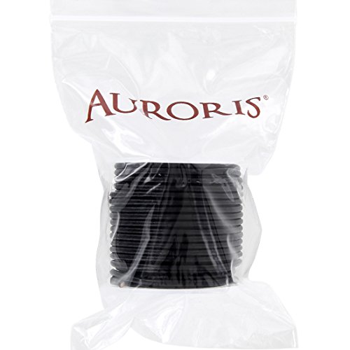 AURORIS – 10m Rolle Lederband rund – Ø 2mm – schwarz - 2