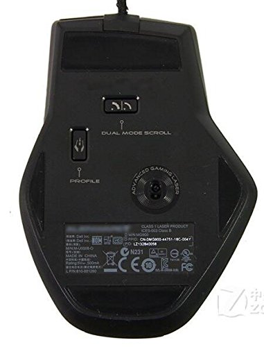 Feicuan Maus Ersatzfüße Thicken PTFE Teflon Tape Mouse Pad Feet Stopper für Alienware TactX ( Pack of 2,0.5mm ) - 3