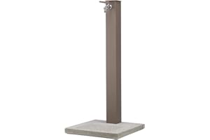 BELFER Fontana in metallo da Giardino Esterno completa di base in cemento BEL FER modello 42/QBM colore TORTORA