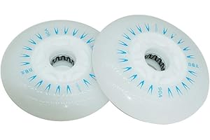 Altsuceser Ruedas de patinaje en línea con luces para exteriores, ruedas de patinaje en línea, ruedas de patinaje en línea, ruedas de repuesto con flash LED