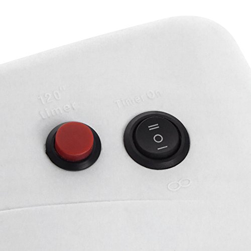 2x Smartfox UV Lichthärtungsgerät Lichthärtegerät mit Timer für Nägel, inkl. 4 UV-Röhren, weiß - 4