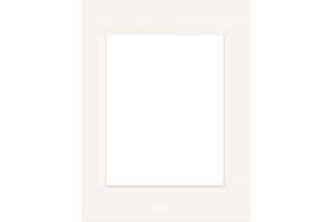 DEHA Design Ivory Photo Mount 30x40 cm – Acid-Free Archival Board for A4 (21.0 x 29.7cm) Photos and Prints