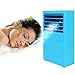 Produktbild Mini-persönliche klimaanlage ventilator,9.5-zoll-verdunstung luft kühler beschlagen desktop tisch schreibtisch kühlung ventilator luftbefeuchter bladeless ruhe für office, Wohnheim, Nachttisch-Blau 15x25cm(6x10inch)