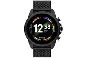 Fossil Mens Touch Screen Smartwatch 6th Generation with Speaker, Alexa Built-in, Heart Rate, NFC and Smartphone Notifications