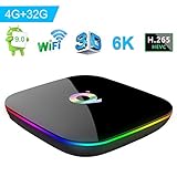 q box tv Basada en la GPU T720 de Mali, la caja de televisión Q PLUS para Android admite decodificación H.265, resolución 4K y 6K, la resolución 6K nos da una definición mucho mejor que 4K BOX, una vida mucho más colorida.