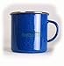 Produktbild Relags Emaille Tasse, Blau, 550 ml