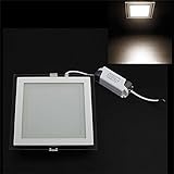 [Lichtstrom:144-1440LM(Vergleichswert:ca. einer 140 Watt Glühbirne)] [Einbau Lochbohrung : 160x160±5mm] [Dicke der Stromversorgung:25mm]