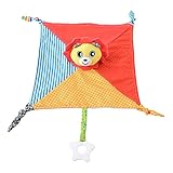 Pinfect 29x29cm Baby Infant Velvet Appease Towel Soft Teether Sleeping Toys (Lion)