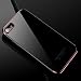Produktbild Oplon Transparent Soft Elektroplattiert Handyhülle Silikon Dünn Schutzhülle TPU Crystal Matt Rückschale Durchsichtig Back Case Cover für iPhone 6/6P/7/7P/X Hülle HandycoverDE Stock