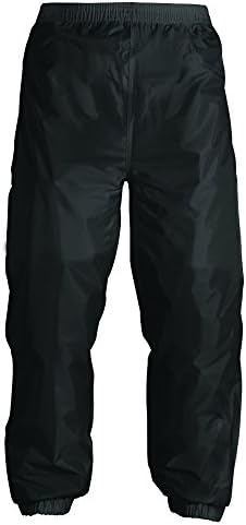 Roxter Waterproof Unisex Over Trouser - Black, XXL / Motorbike Motorcycling Motorcycle Clothing Clothes Coat Cycling Cycle Biking Bike Bicycle Road Mountain MTB Lower Body Pant Wear Gear Kit Apparel Attire Rain Shell Coat Cover Wet Weather Keep Dry Adult Man Men Male Woman Women Ladies Water Shower Storm Repellent Resistant Season Summer Winter Walking Walk Sport Outdoor Commuting Commuter Commute Oxford Budget Brand Lightweight Breathable Fitted Elasticated Cuff Taped Seam Reflective Safety