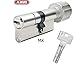 Produktbild ABUS Bravus.3000 MX Knaufzylinder mit Sicherungskarte und 10 Schlüssel, Länge (a/b) 30/K35mm (c=65mm) K=Knaufseite, modulare Bauweise MX erhöhter Bohr/Zieh- u. Abreißschutz