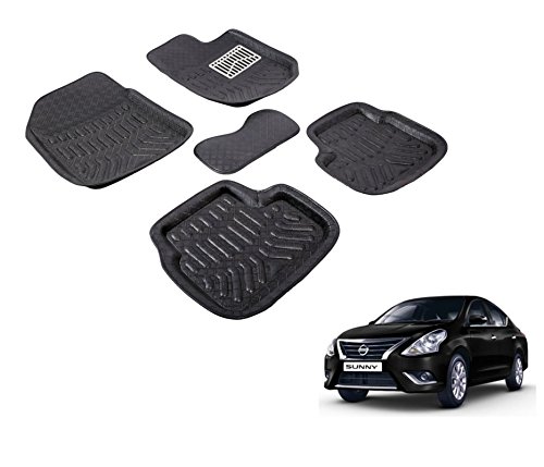 Auto Hub Premium 3D Car Mats For Nissan Sunny - Black RS.899 (33.00% Off) - Amazon