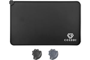 CS COSDDI COSDDI Tapis de nourriture antidérapant pour chien - Tapis de nourriture en silicone pour chiens et chats
