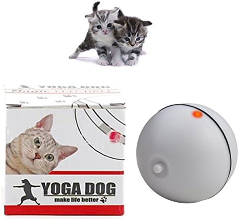 Toys For Cat,LED Ball Interactive Automatic Rolling Light Entertainment Exercise For Cats and Dogs