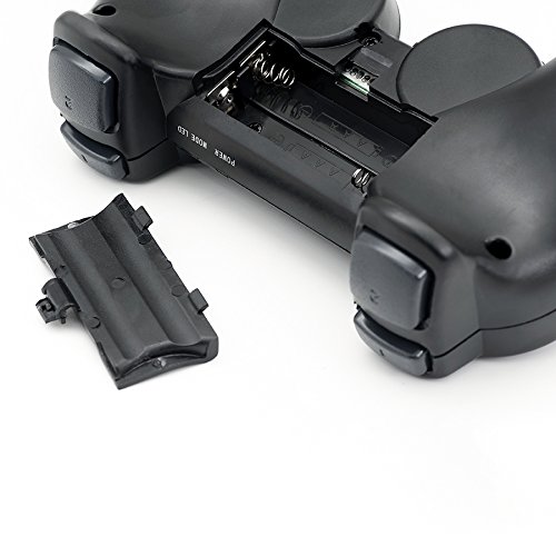 QUMOX Mando de juego Controlador inal  mbrico 2 4GHz Gamepad Joystick Gamepad para PC