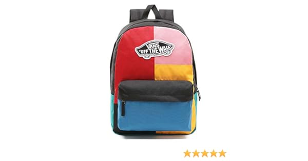 patchwork vans backpack