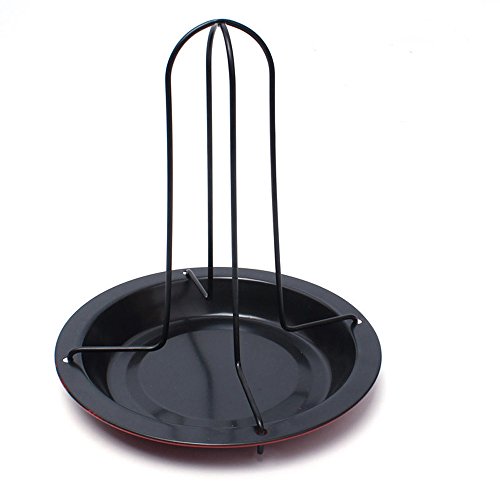 ADOGO Antihaftbeschichtete Hähnchenbräter für Braten,BBQ, Rostfreier Stahl, - 2