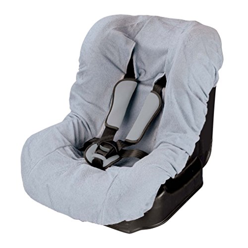 Tinéo Housse de Siège Auto en Eponge Gris