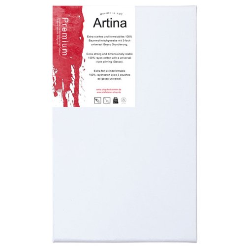 Artina Premium Leinwand auf Keilrahmen – 100x160cm – 380g/m² - 2