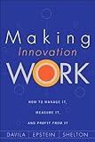 Making Innovation Work: How to Manage It, Measure It, and Profit from It