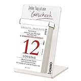 Tagesabreißkalender 2019: mit Acrylglas-Aufsteller by
