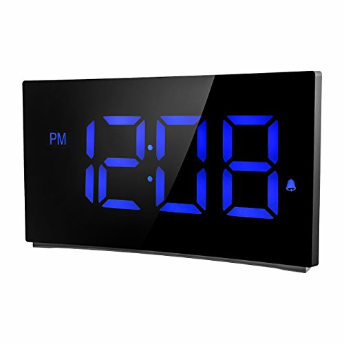 Buy Holife Digital Alarm Clock 5 Inch Dimmable LED Screen, Kids Clock